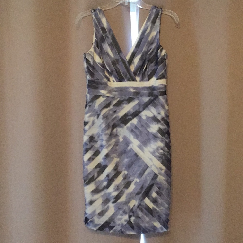 Ann Taylor water color print silk dress